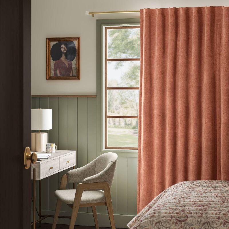 Blackout Chenille Curtain Panels - Threshold™