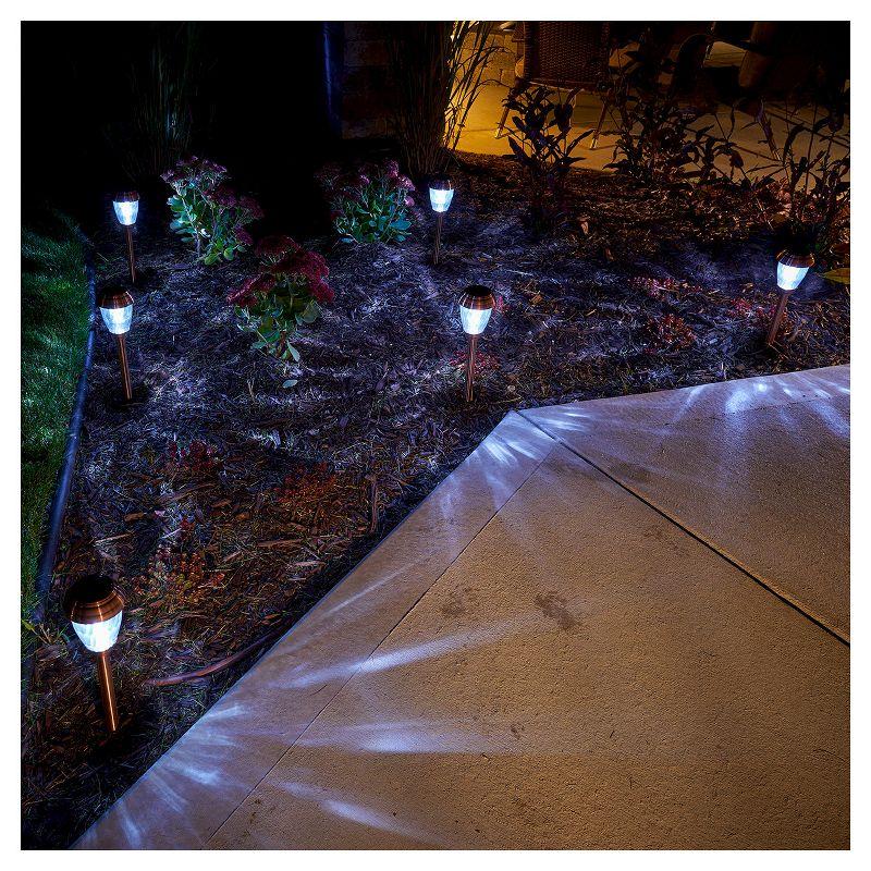 Smart Living Charleston Copper Finish Pathway LED Lights