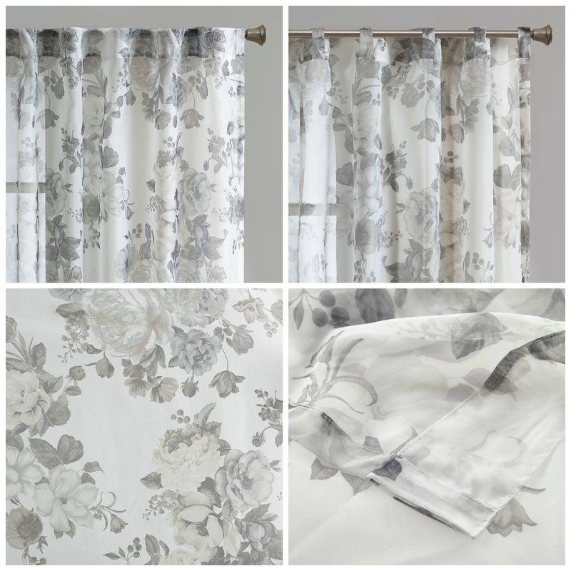 Madison Park Simone Marcus Sheer Curtain Panel