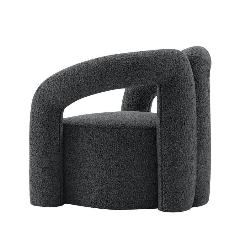 Set of 2 Darian Modern Boucle Upholstered Accent Chairs - Manhattan Comfort