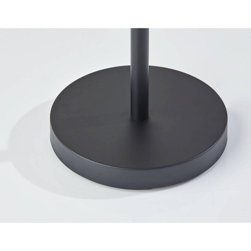 Elmore Tree Lamp with Smart Switch Black: Adesso LED, Adjustable, Touch Sensor - Includes 3 Shades