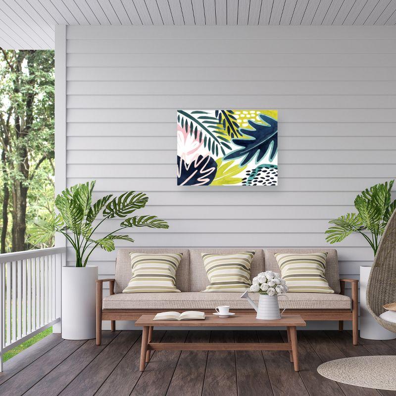 Trademark Fine Art - Grace Popp 'Tropical Salve II' Outdoor Canvas - 18x24