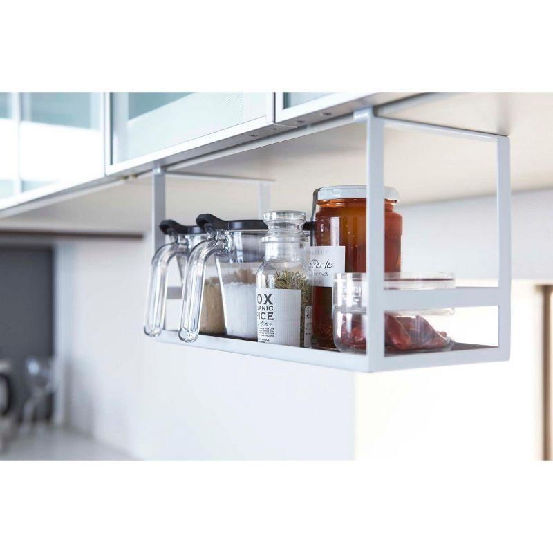 Yamazaki Home Yamazaki Home Under Shelf Spice Rack And Organizer For Kitchen Cabinets, Steel, Undershelf