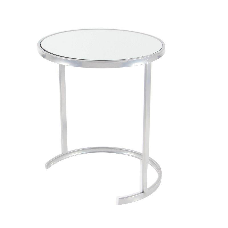 Set of 3 Contemporary Metal Accent Table - Olivia & May