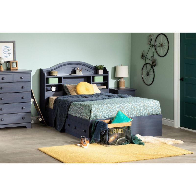 Blueberry Coastal 5-Drawer Kids' Chest