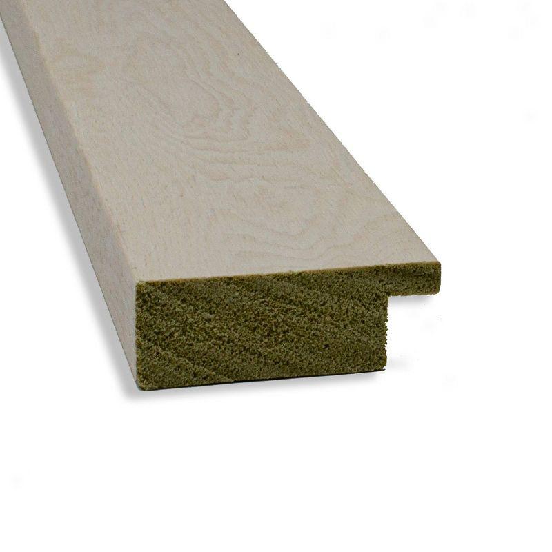 23" x 23" Rustic Plank White Framed Bathroom Vanity Wall Mirror - Amanti Art: Square Polystyrene Frame, Wall Mount