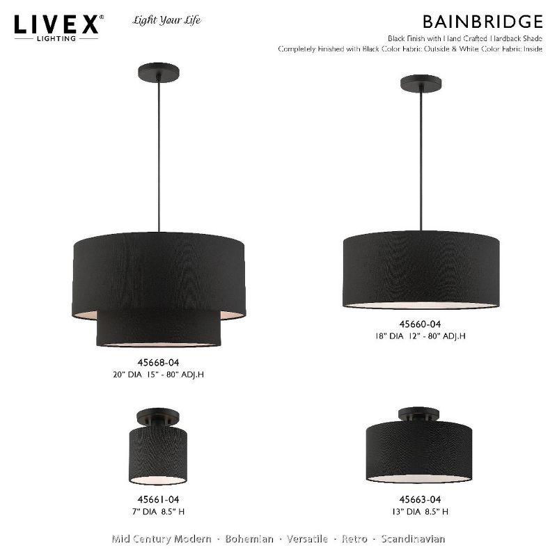 Croyle 3 - Light Dimmable Drum Chandelier
