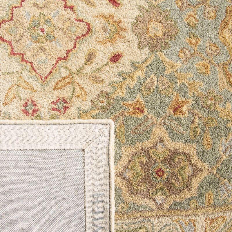 Heritage HG512 Handmade Area Rug - 6'x6' - Multi/Ivory - Safavieh