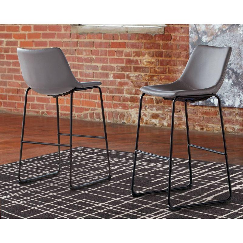 Centiar Pub Height Barstool Gray - Signature Design by Ashley