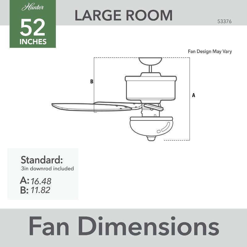 52" Kenbridge 5 - Blade Standard Ceiling Fan with Pull Chain and Light Kit Included