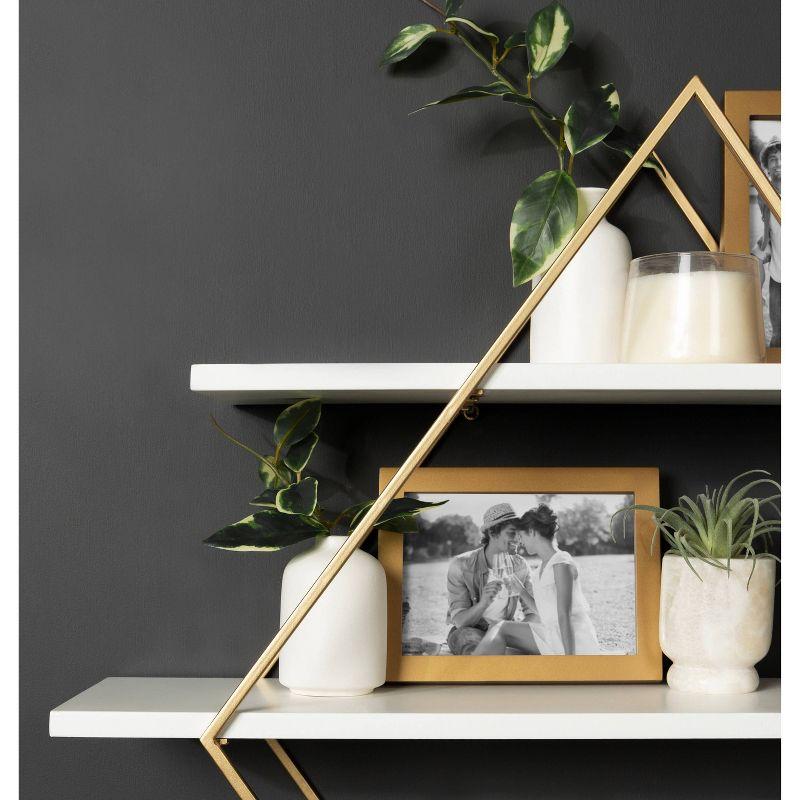 3 Piece Diamond Floating Shelf