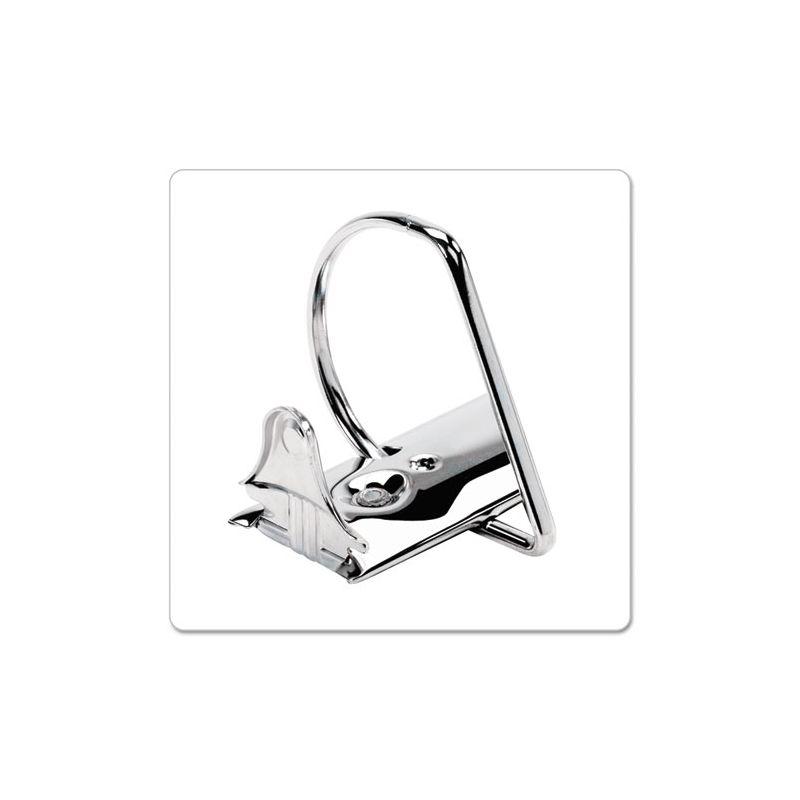 Cardinal Performer ClearVue Slant-D Ring Binder, 3 Rings, 5" Capacity, 11 x 8.5, Black