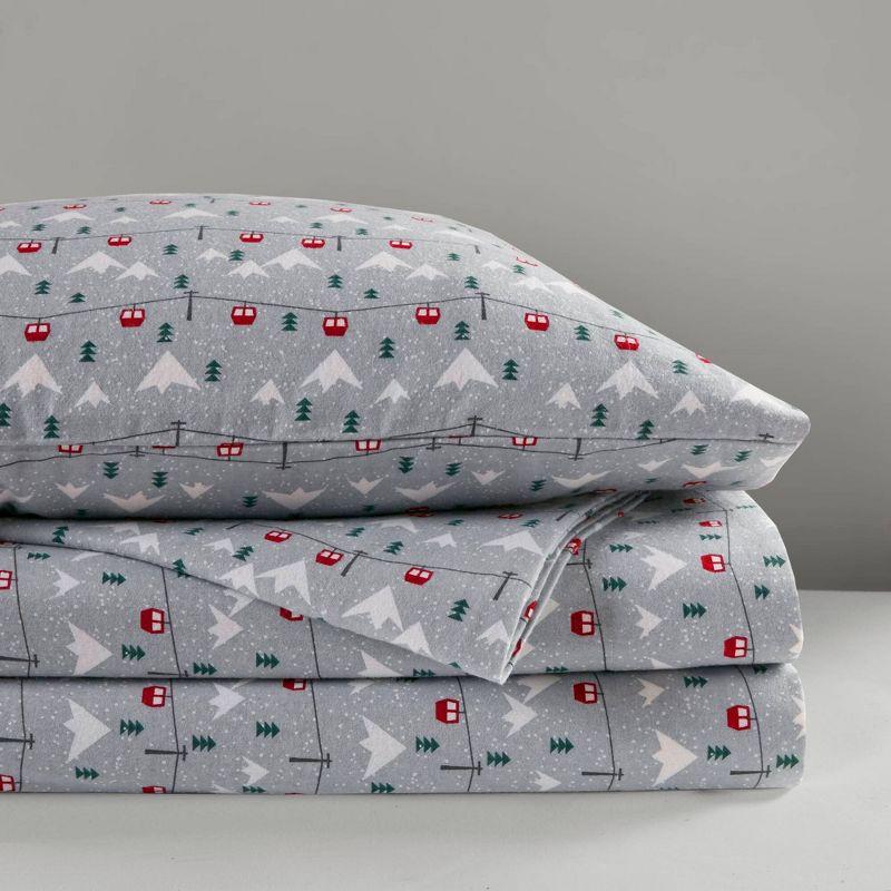 Woolrich 100% Cotton Flannel Sheet Set