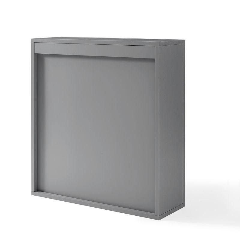 Tara Wall Decorative Wall Cabinet Gray - Crosley
