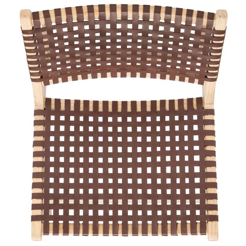 Luna Accent Chair - ACH1002 - Cognac/Natural - Safavieh