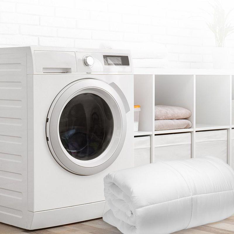 Cheer Collection Luxurious Down Alternative All Season Comforter (White) (King)