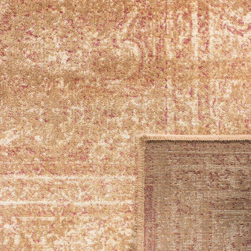 Vintage VTG112 Power Loomed Indoor Skid-Resistant Area Rug - Taupe - 7'6"x10'6" - Safavieh