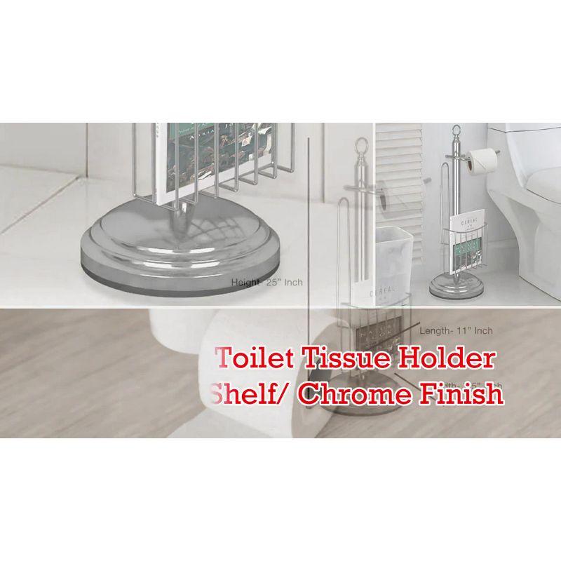 Free Standing Toilet Paper Holder