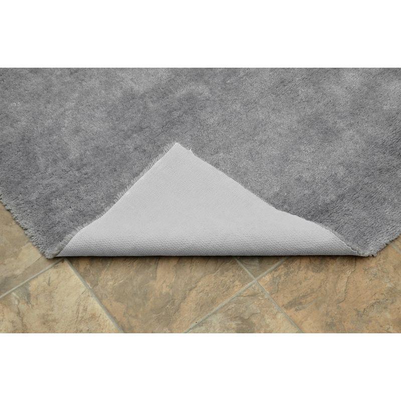 Washable Bathroom Carpet Platinum Gray - Garland Rug