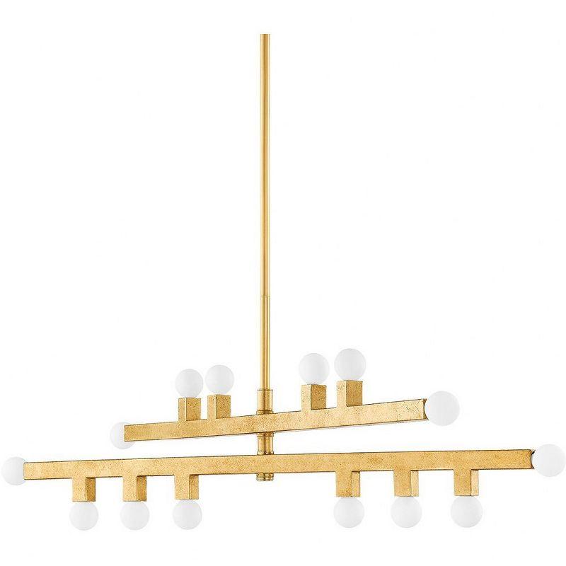 Rubin Chandelier - Brass / 40.75"Dia