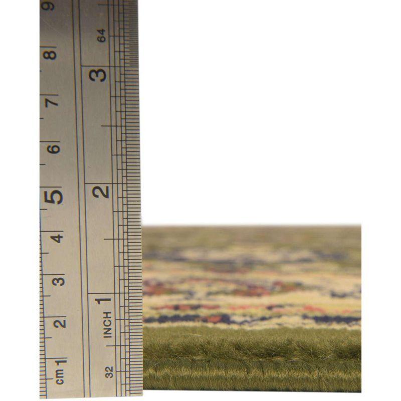 Unique Loom 9' 10 x 13' 1 Sialk Hill Washington Green Area Rug
