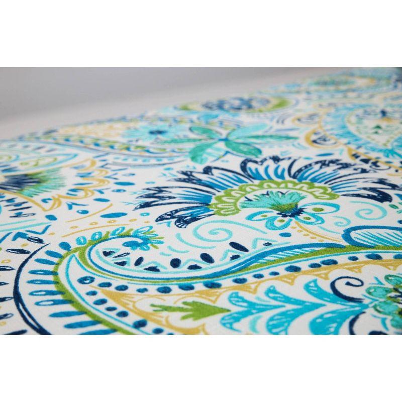 Pillow Perfect Gilford Paisley Indoor/Outdoor Reversible Throw Pillow (Set of 2)
