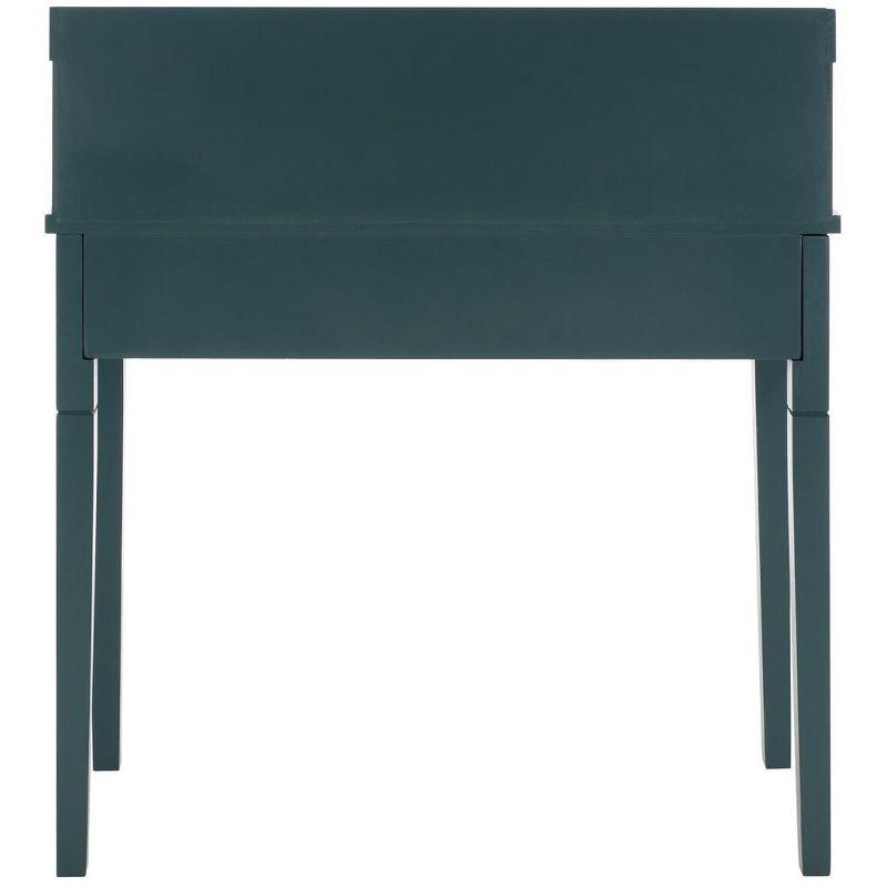 Landon Writing Desk - AMH6516 - Teal - Safavieh Couture
