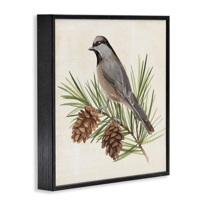 Ax-588-Giclee " Bird On Pine Tree " by Annie Warren