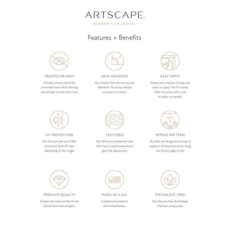 Artscape Palm 24 In. x 36 In. Window Film