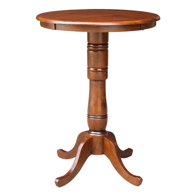 International Concepts 30 inches Round Top Pedestal Table - 40.9 inchesH