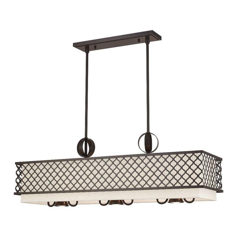 9 - Light Square / Rectangle Chandelier