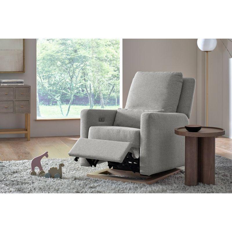 Sigi Electronic Recliner And Glider In Eco-Performance Fabric With USB Port | Water Repellent & Stain Resistant