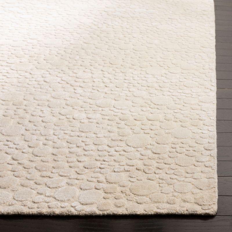 Mirage MIR680 Hand Loomed Indoor Area Rug - Creme/Creme - 8'x10' - Safavieh.