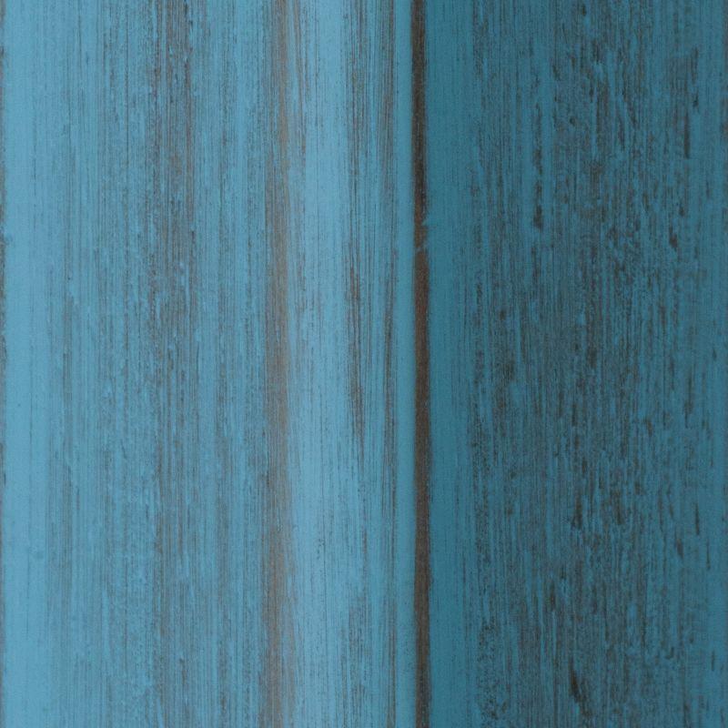 24" Ivy Counter Height Barstool Light Blue/Brown - Winsome: Farmhouse Style, Round Seat, Wood Frame