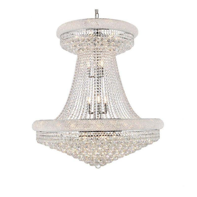 Elegant Lighting Primo 28 - Light Chandelier in  Chrome