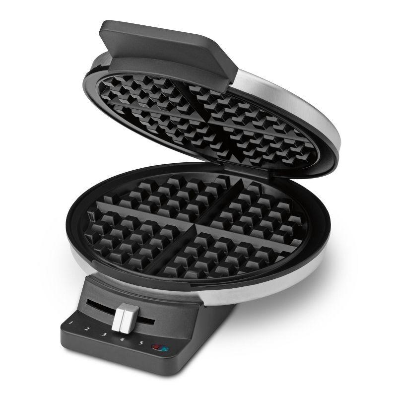 Cuisinart Classic Waffle Maker - Stainless Steel - WMR-CAP2: Nonstick, Temperature Control, 1000W, 4 Cavities, BPA-Free