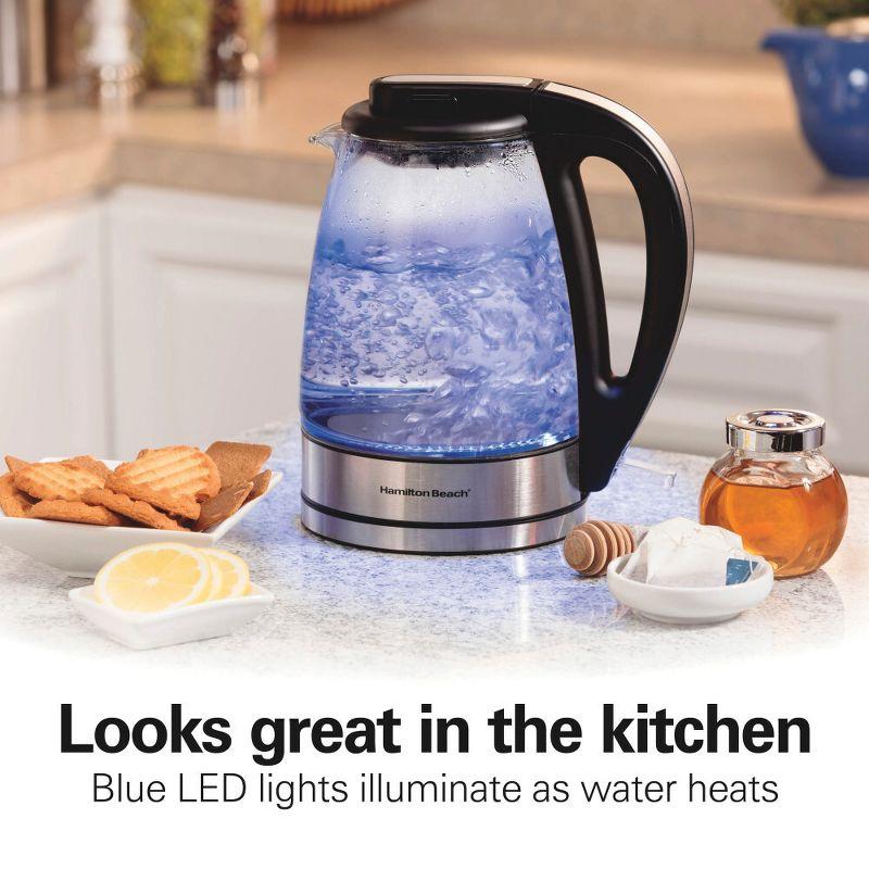 Hamilton Beach Hamilton Beach® Glass Kettle 1.7 Liter Capacity