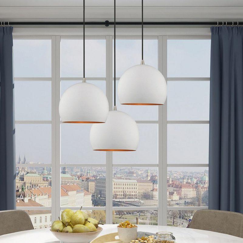 Schultz Single Light Metal Dimmable Pendant