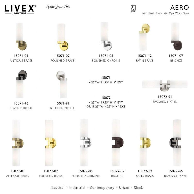 Livex Lighting Aero 1 - Light Sconce in  Bronze