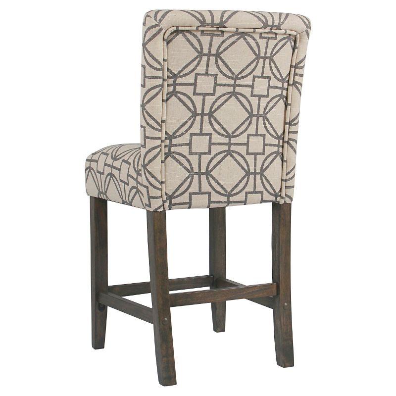 24" Upholstered Counter Height Barstool - HomePop