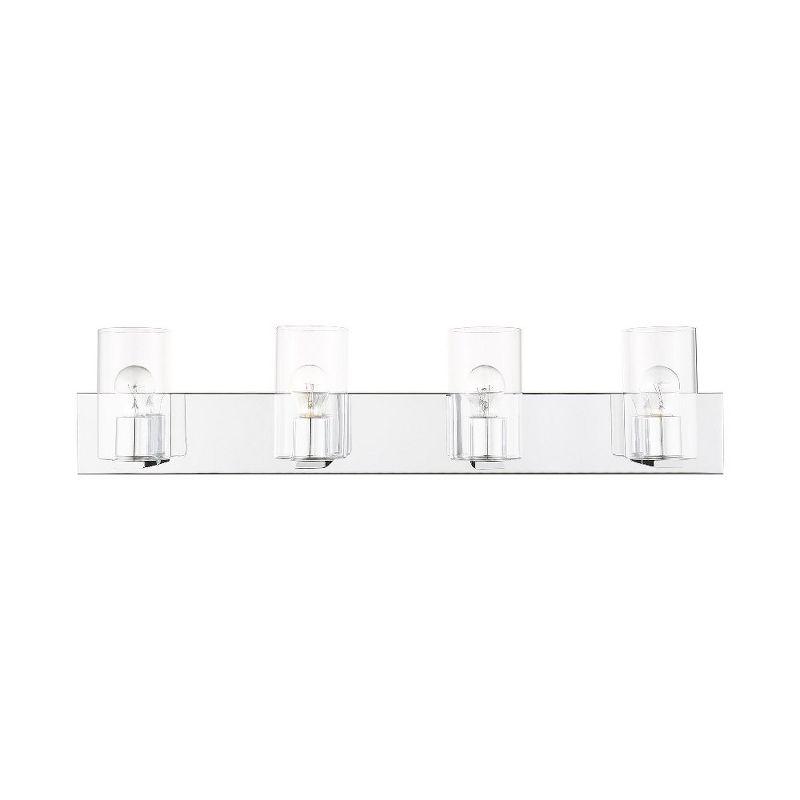 Livex Lighting Zurich 4 - Light Vanity in  Polished Chrome