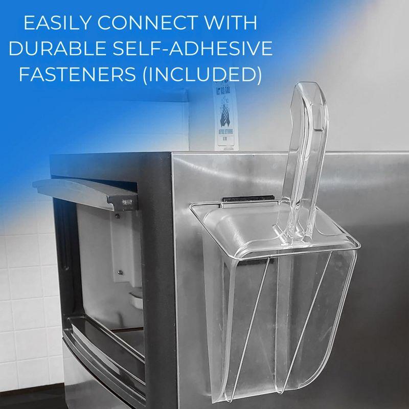 Darware Commercial Ice Scoop w/ Metal Holder; 58-Fluid Ounces Capacity