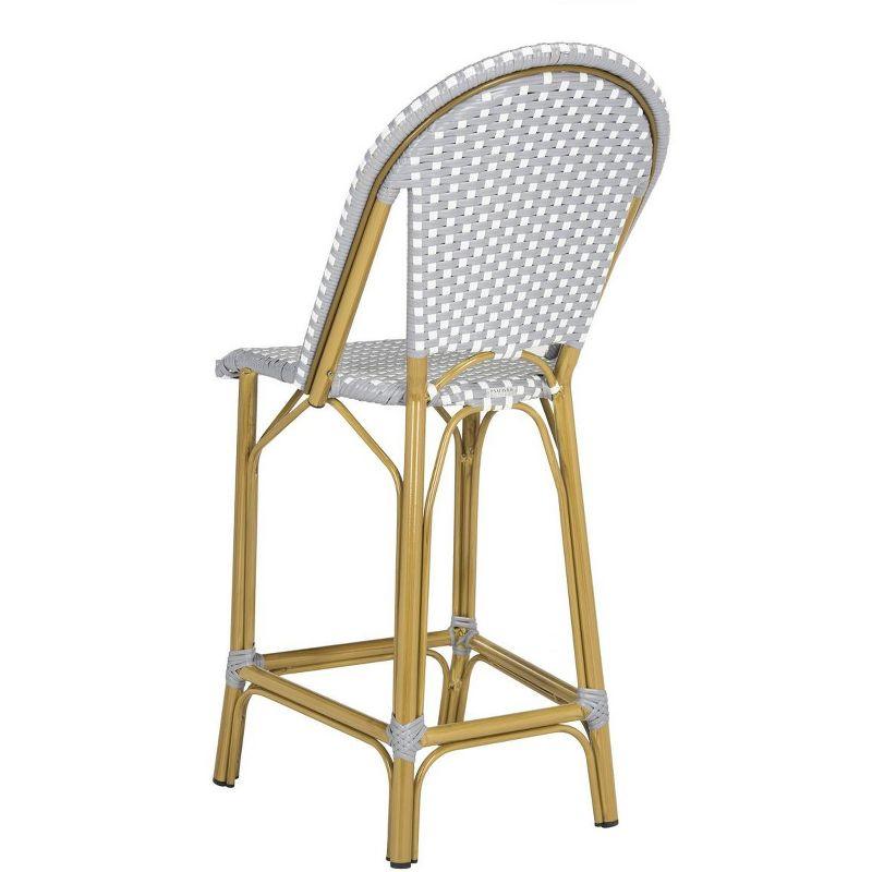 Gresley Indoor Outdoor  French Bistro Counter Stool  - Safavieh