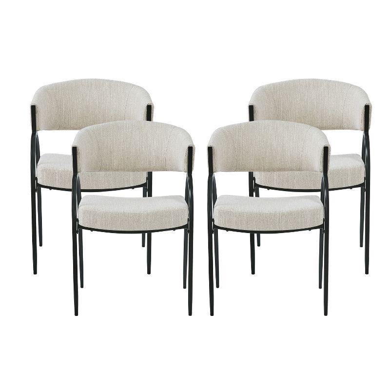 Christopher Knight Home Marvin Marvin Fabric Upholstered Dining Chairs (Set of 4)