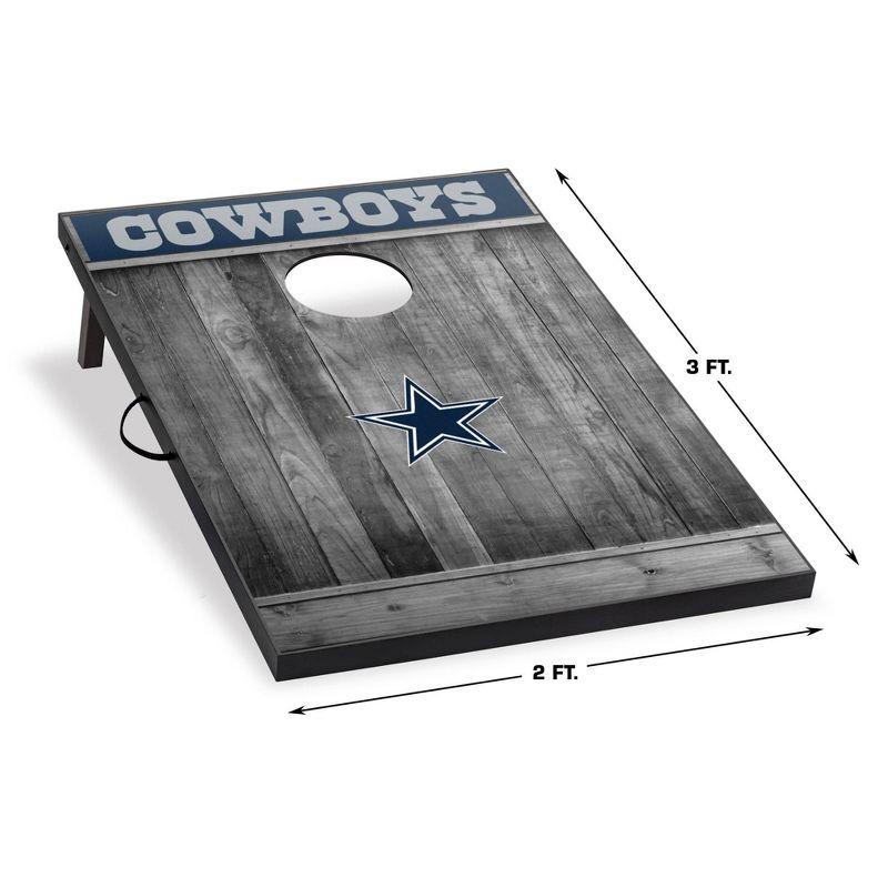 NFL Dallas Cowboys 2'x3' Cornhole Board - Gray