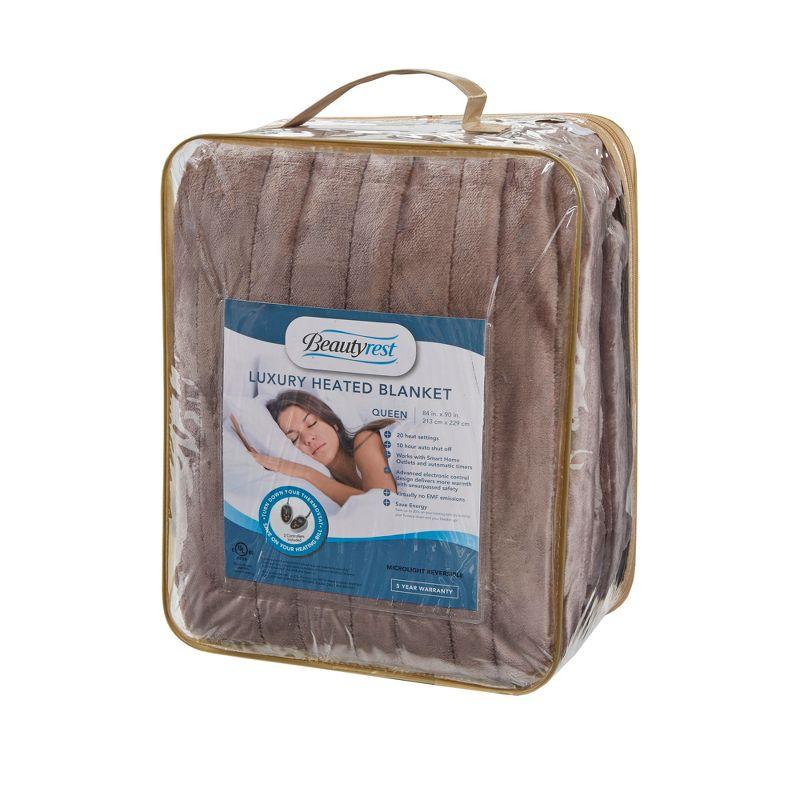 Beautyrest Beautyrest Heated Plush Blanket