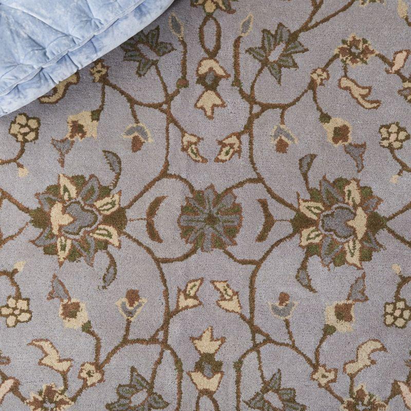 Heritage HG862 Hand Tufted Area Rug - Beige/Grey - 8'x10' - Safavieh.