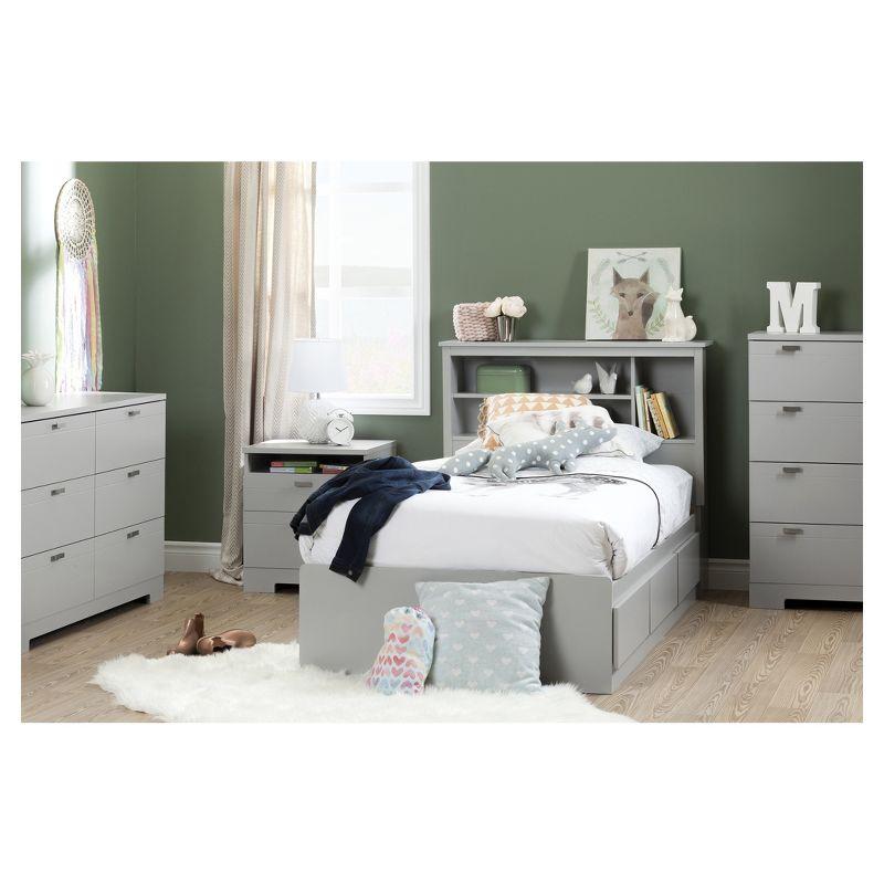 Reevo Twin Bed with 3 Drawers