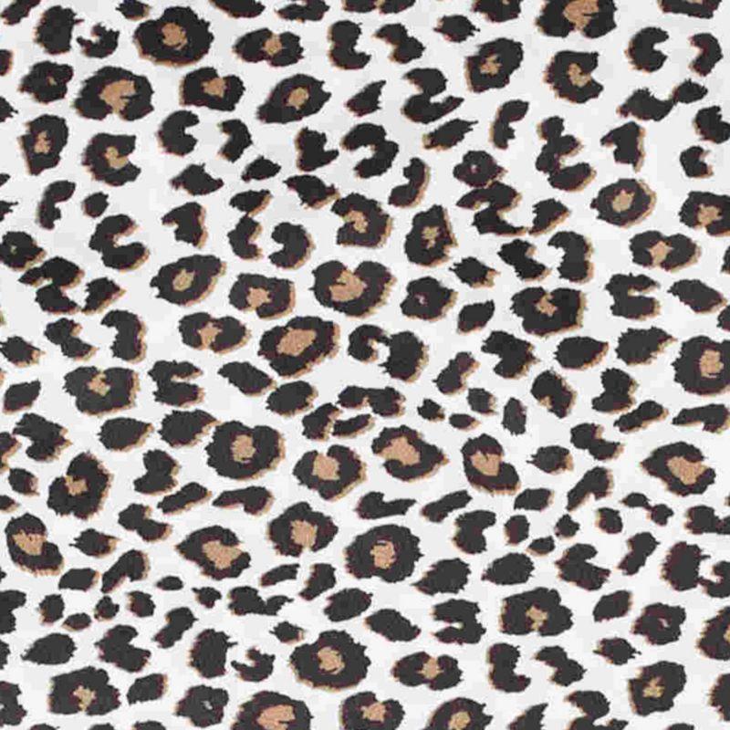 Leopard Print Satin Sheet Set Charcoal - Betseyville