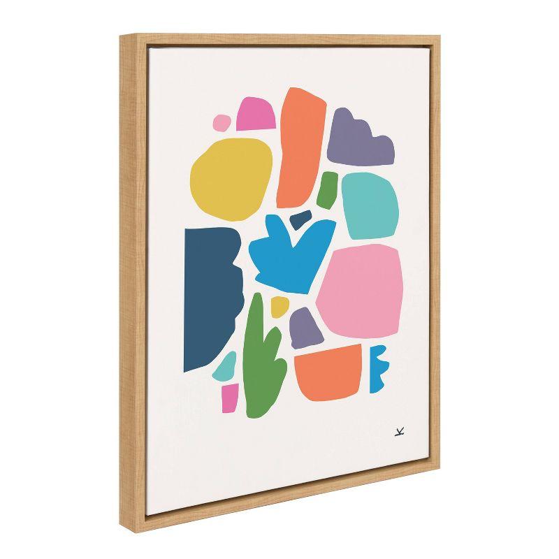 George Oliver Summer Love Songs by Kelly Knaga - Floater Frame Painting on Canvas | Wayfair